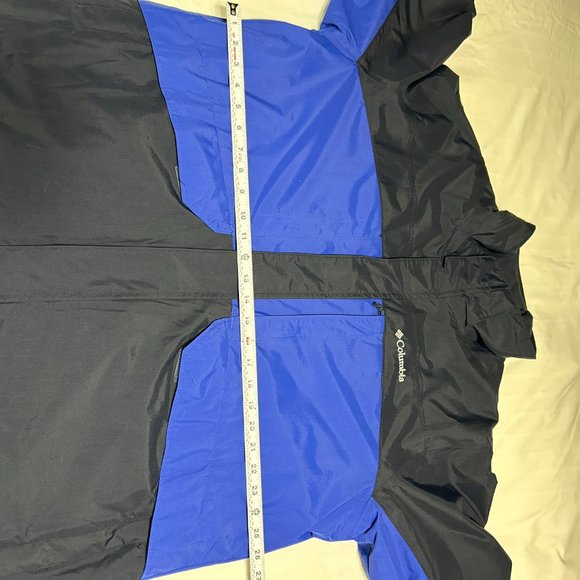 Men’s COLUMBIA Blue Interchange Jacket - Picture 12 of 16